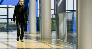 Dobromir SOSNIERZ in the European Parliament in Strasbourg